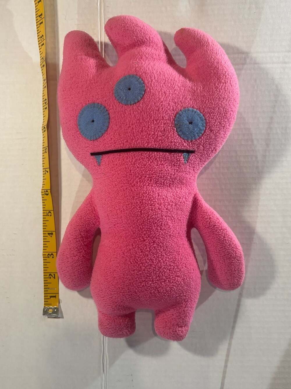 Uglydolls Pink Three-Eyed Monster Plush Toy 14 Inch